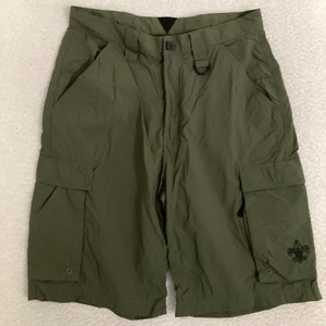 Boy Scouts Of America Centennial Uniform Cargo Shorts Adult Small Nylon BSA - Picture 1 of 8