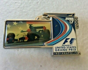 Prendedor de solapa foto evento Fórmula 1 USGP 2007 F1 nuevo - Imagen 1 de 1