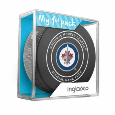 WINNIPEG JETS MI PRIMER DISCO OFICIAL BEBÉ NIÑO AZUL EN ESTUCHE Foto 1 de 2