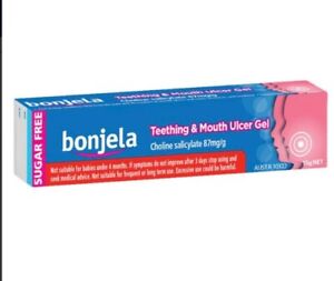 Bonjela Mouth Ulcer and Teething Gel Sugar Free 15g AUSTR10322