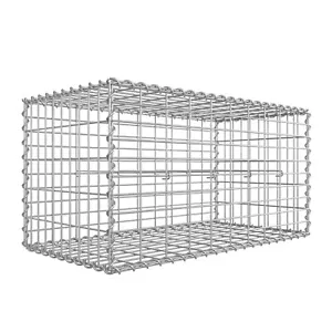 Gabion Stone Basket Gabion Basket Galvanised Steel 100 x 50 x 50 cm GGB155 - Picture 1 of 8