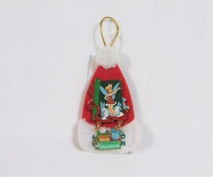Disney 2009 Feliz Navidad Campanilla Adorno Colgante Pin LE 4000 NUEVO LINDO RARO - Imagen 1 de 1