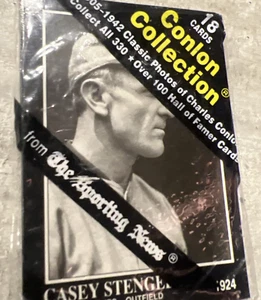 Stenger, Conlon Baseball Cards 1991 MLB Sports 18 Pack - Conlon Collection - Picture 1 of 6