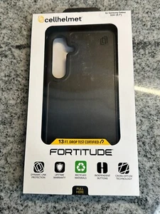 Funda Samsung Galaxy S24+ (6,7") CELLHELMET Fortitude NEGRO - SAMSUNG GALAXY - Imagen 1 de 19