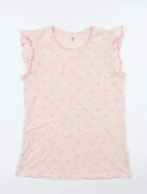 La Redoute Girls Pink Cotton blend T-Shirt Size 12 Years - Image 1 of 4