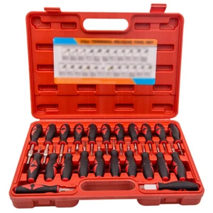 23Pcs Car Connector Release Electrical Terminal Removal Repair Tools Kit Set NEW - Picture 1 of 12