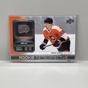 2023-24 Upper Deck Series 1 - NOAH CATES Rookie Retrospective #RR-20 FLYERS - Picture 1 of 2
