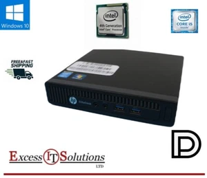 HP Elitedesk 800 G1 Core i5 4590T 4GB RAM 500GB HDD Micro PC - Picture 1 of 8