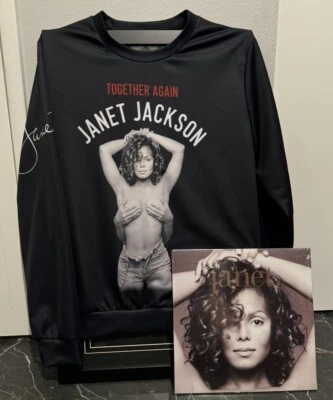 Janet Jackson Janet - Limited 3LP with Bonus Tracks  & together again sweatshirt - Image 1 of 3