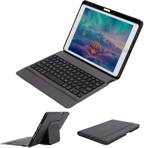 For iPad 10.2" 2020 9th/8th Gen Bluetooth Keyboard Case Stand with Pencil Holder - Picture 1 of 6