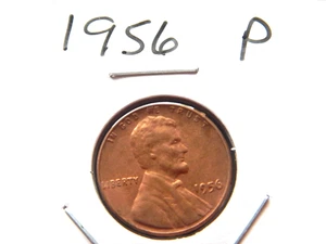 1956 (P) Lincoln Penny - Bild 1 von 2