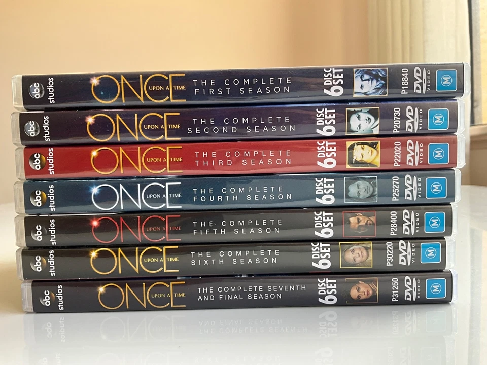 Once Upon A Time - Complete Series Seasons 1-7 (1 2 3 4 5 6 7, DVD) Region 4 - image 1 of 4