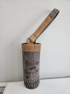 Myra Bag Wine Bottle Bag Holder Working Nine To Wine NEW WITH TAGS - Image 1 of 4