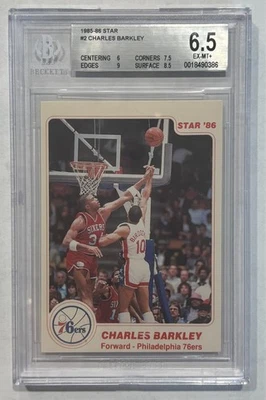 1985-86 Star - Charles Barkley #2 BGS 6.5  - Image 1 of 2