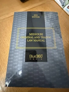 2021 Edition Missouri Criminal And Traffic Law Manual - Picture 1 of 1