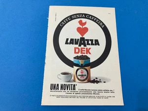 WERBUNG WERBUNG KAFFEE LAVAZZA DEK VINTAGE.++ - Bild 1 von 1