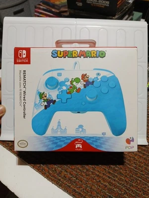 Official Nintendo Switch REMATCH Wired Controller [ Mario Escape ] NEW - Image 1 of 4