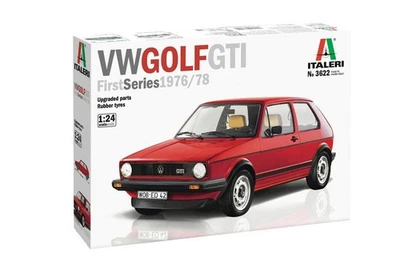 1:24 ITALERI Vw Golf Gti Rabbit Kit IT3622 - Immagine 1 di 2