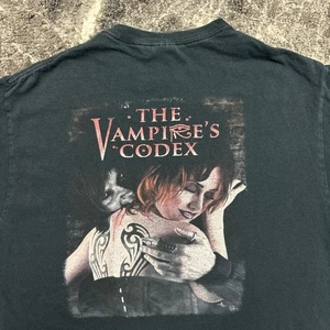 Vintage Vampir Shirt Herren Medium Vampire Codex 5th Epoch Engine RPG Spiel Promo - Bild 1 von 6