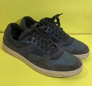 Salvatore Ferragamo Sneaker blau Leder & Wildleder Herren 10 US $ 900 - Bild 1 von 8
