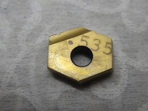 Madison Schneidwerkzeuge Duodex Spaten Accusize Wendeplatten 0,535" T-15 HSS Serie 0 - Bild 1 von 5