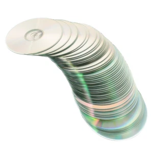  50 Pcs Decorative Disc Child Discs for Home Shop DIY CD Adornment - Afbeelding 1 van 12