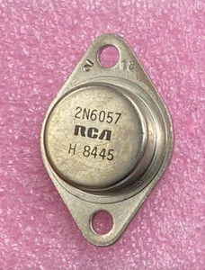 RCA 2N6057 NPN power transistor TO-3 - Picture 1 of 2