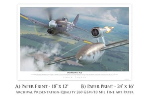 Doodlebug Ace V1 Rocket - Paper Print by Craig Tinder - Picture 1 of 2