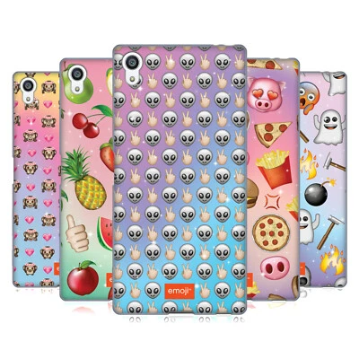 OFFICIAL emoji® PATTERNS SOFT GEL CASE FOR SONY PHONES 2 - Image 1 of 4