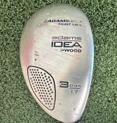 Adams Golf Idea 3 Iron-Hybrid 17* / RH/Stiff Graphite ~39.75" / NEW GRIP/ pm2709 - Image 1 of 4