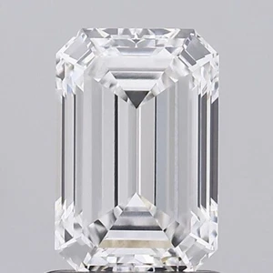 1.04 GIA Lab-Grown Diamond E VS1 Emerald | CVD Diamond - Picture 1 of 5