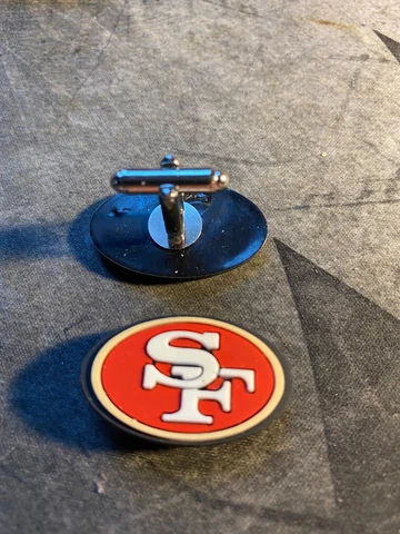 San Francisco 49ers cufflinks Cover