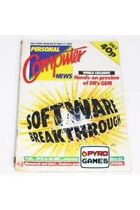 Personal Computer News Weekly Magazine - Issue 87 - November 17th 1984 - Picture 1 of 1