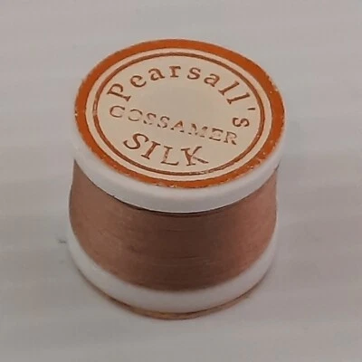 PEARSALL'S Gossamer Silk Thread Ash Fly Tying Material 45 Meter spools #10 - Image 1 of 4