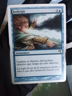 MTG DEFLECTION (Redirigir) VERY RARE SPANISH GOOD Salvat- Hachette 2006 WOTC - Image 1 of 4