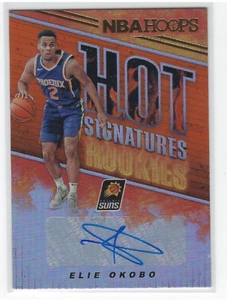 ELIE OKOBO 2018-19 PANINI NBA HOOPS HOT SIGNATURES ROOKIE AUTO - Picture 1 of 1