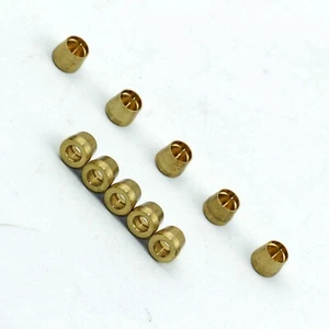 Motorsport AN -3 AN3 Olive Insert x5 Brass PTFE Braided Brake Hose Race Rally - Picture 1 of 5