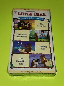 Maurice sendak's LITTLE BEAR camping adventures VHS - Picture 1 of 2