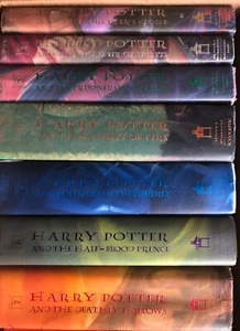 Harry Potter Complete Hardcover Set Books 1-7 Set First Edition (J.K. Rowling) - Picture 1 of 5