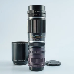 Exzellent Smc PENTAX 200mm F/5.6 + Verlängerungsrohr Set S3(No.1 〜 3 ) Für M - Bild 1 von 24