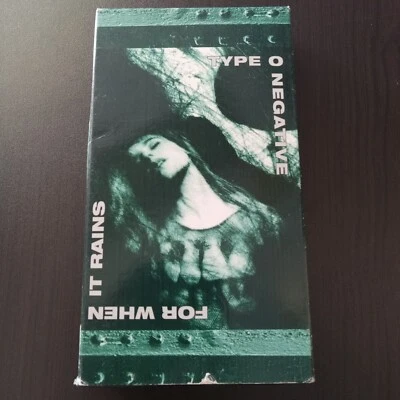 Type O Negative: For When it Rains VHS Rare music video Christian woman black #1 - Image 1 of 4