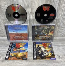 NICE DISCS! VIGILANTE 8 & 2nd OFFENSE Complete CIB PlayStation 1 PS1 Bundle Lot