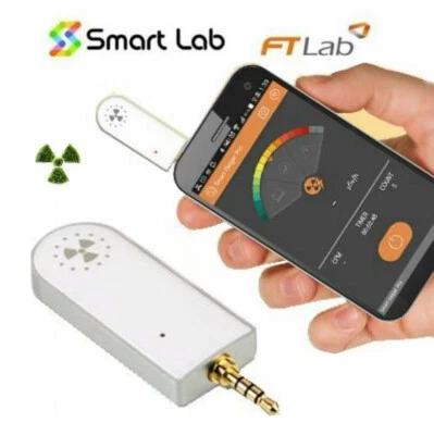 SMART LAB Geigerzähler für Android Smartphone Handy Strahlungsmessgerät Strahlungsdetektor