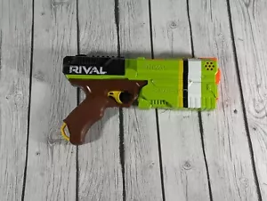 NERF Rival Kronos XVIII-500 Blaster Breech Spring Action Hasbro F4731 TMNT Green - Picture 1 of 3