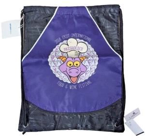 Bolso del Festival Internacional de Comida y Vino Figment Epcot 2018 de los Parques Disney Nuevo con Etiquetas - Imagen 1 de 10