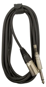 Cavo Canon Microfono XLR Maschio Jack 6,3 mm 3 metri QuikLok Strix Microfonico - Imagen 1 de 6