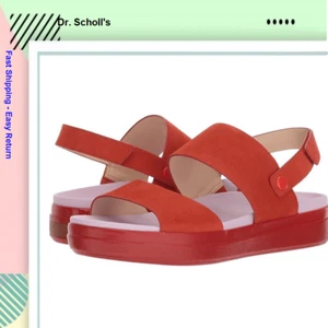Dr. Scholl's Scout Sandal - Original Collection | Paprika Suede | 6 M - Picture 1 of 3