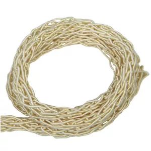 Cordón Trenza Ancho Crema 1M - Imagen 1 de 2