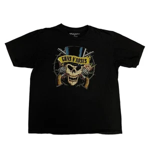 Guns N' Roses T-Shirt Schwarz Herren 2XL Baumwolle Kurzarm Rock Band Musik - Bild 1 von 9
