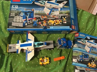 Lego 60079 Training Jet Transporter City usado 100% caja completa y manuales xlnt Foto 1 de 4